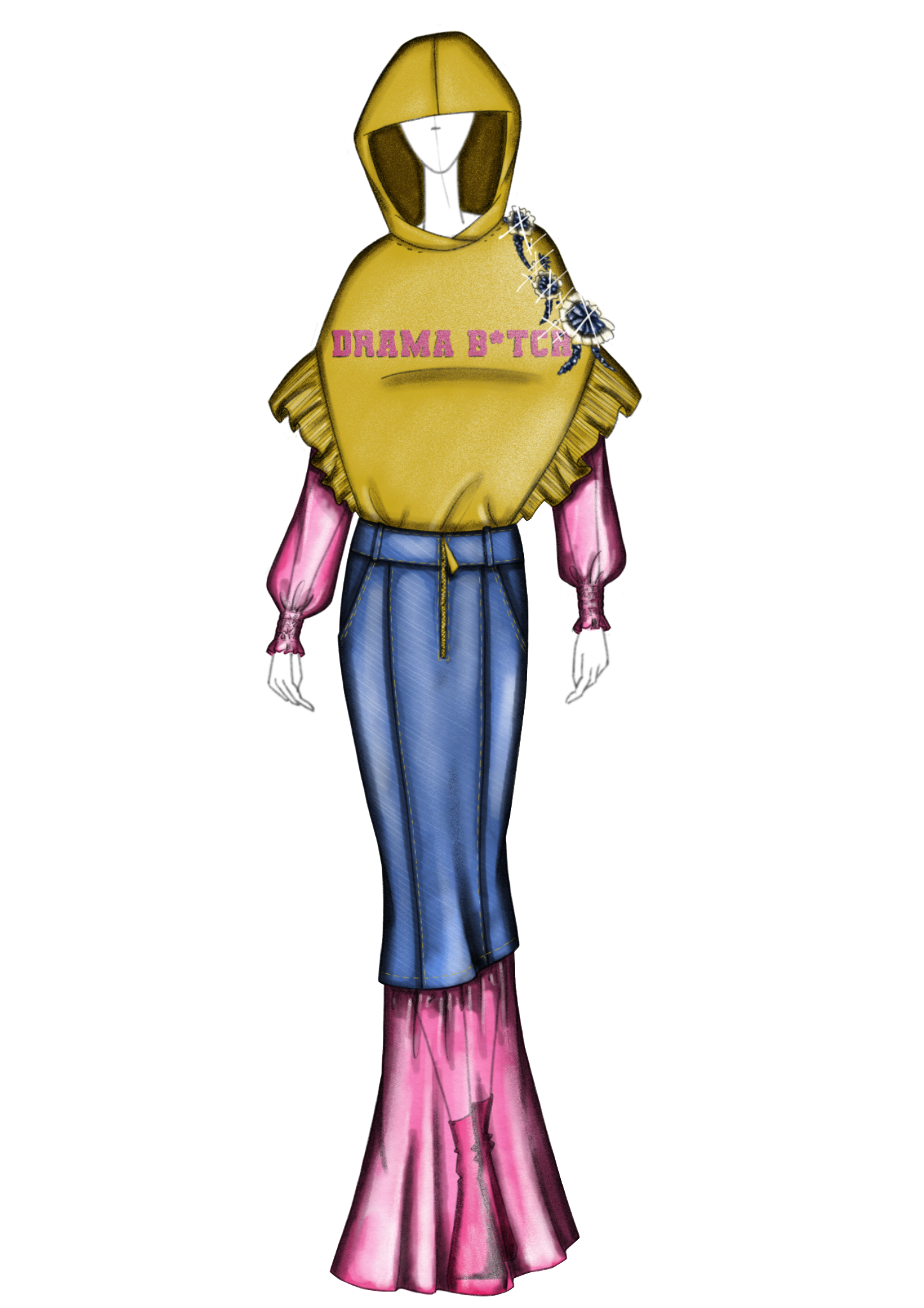 Denim & Knit outfit 07
