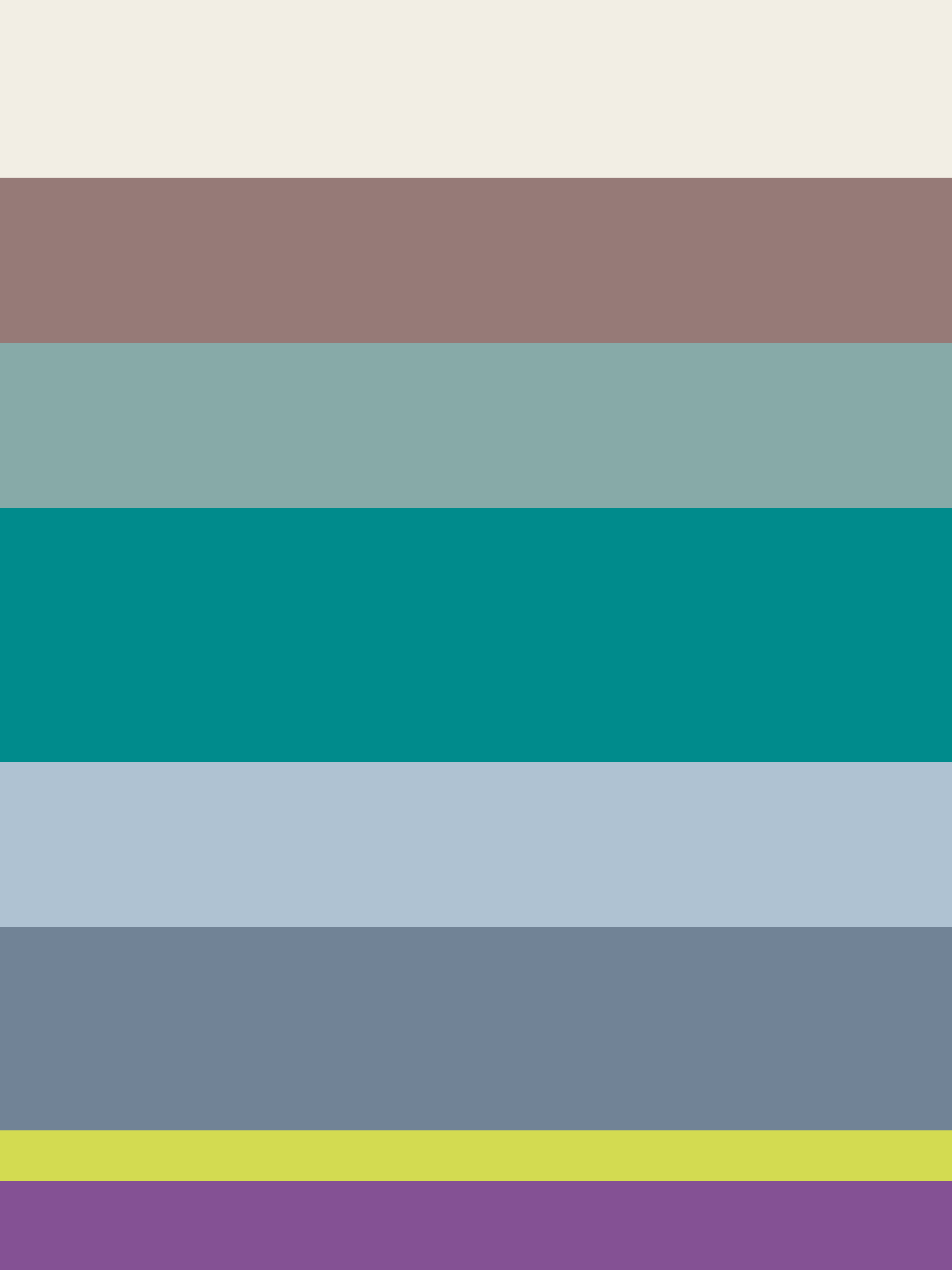 Modern Hibernation approved colour palette