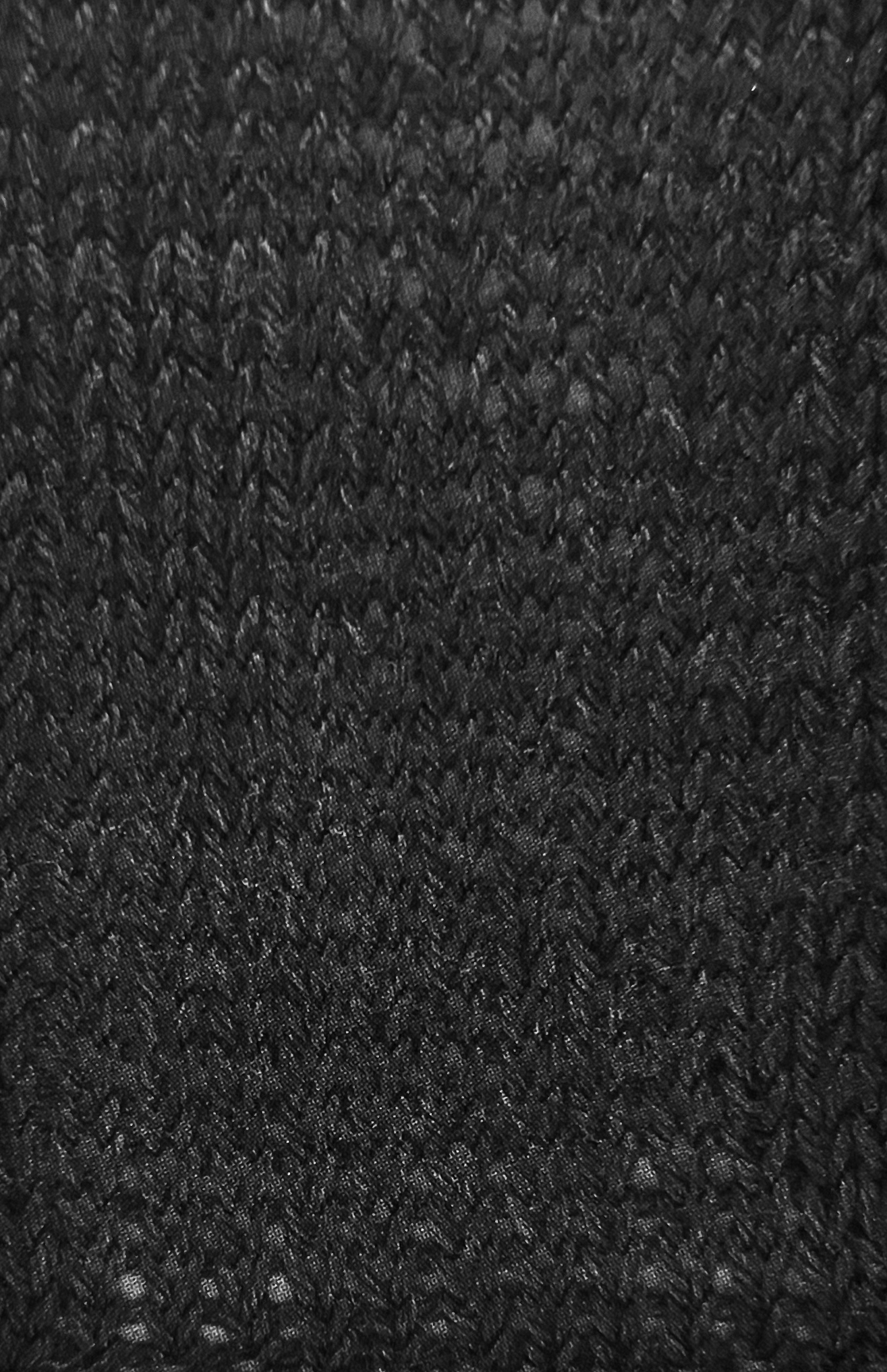 Brushed alpaca stitch detail
