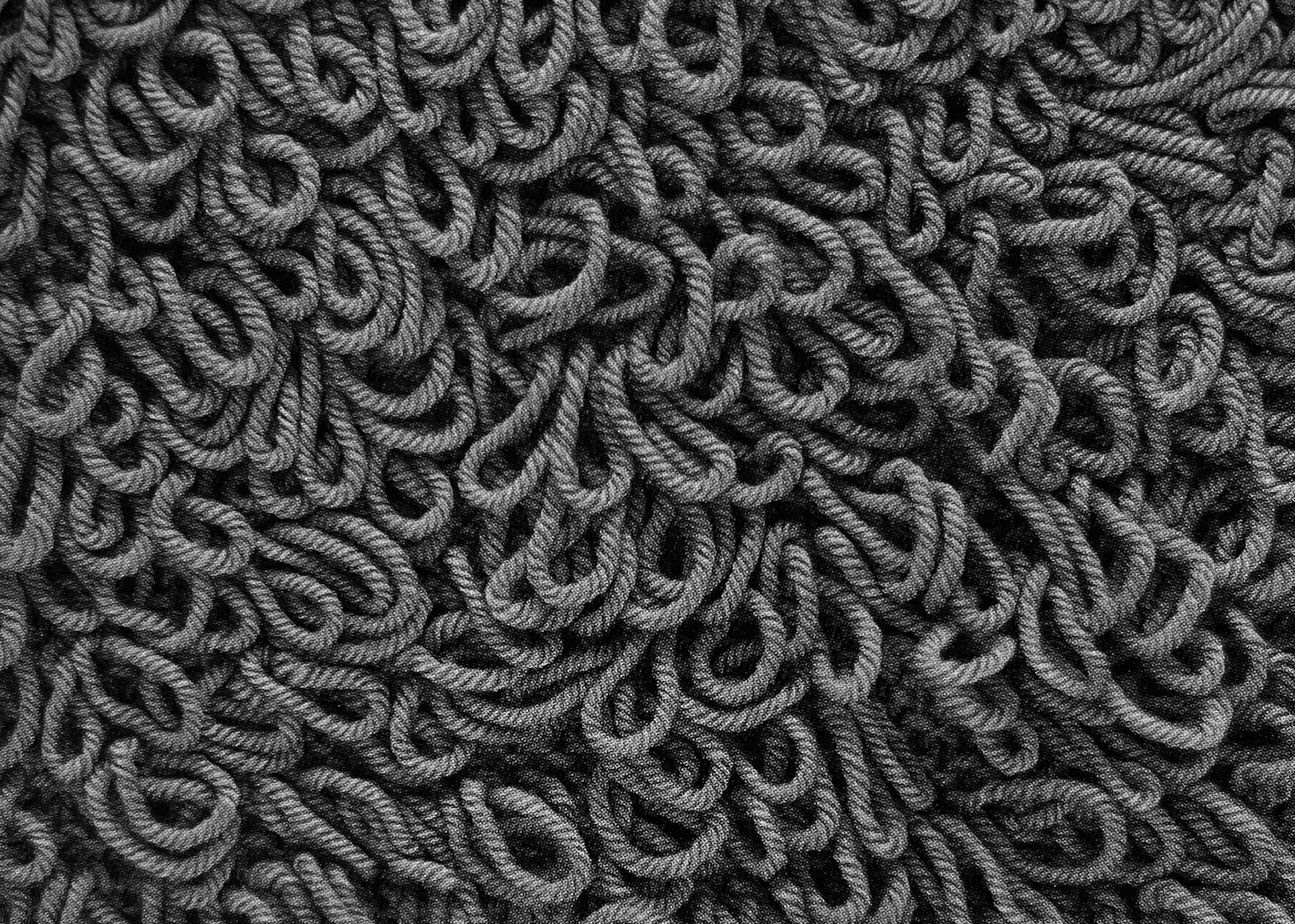 Fur stitch stitch detail