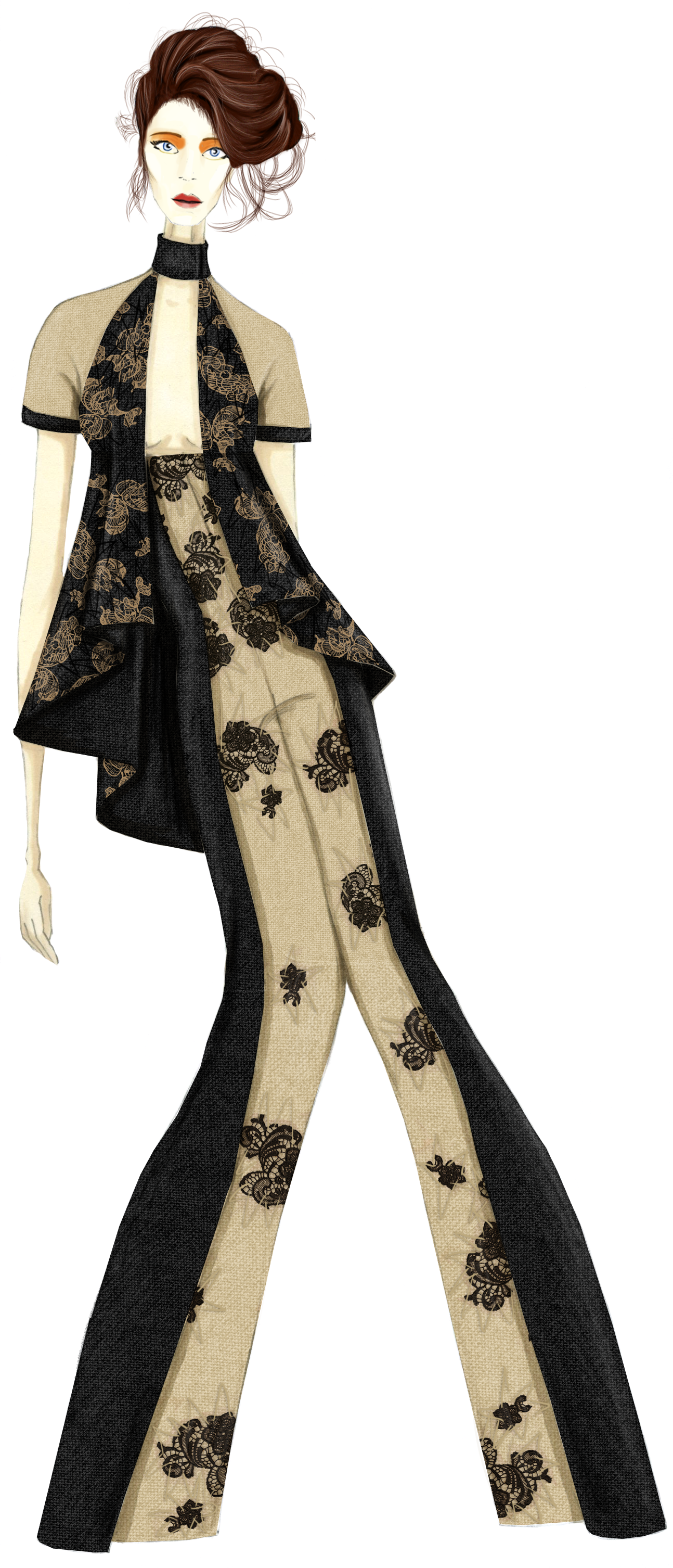 Timeless Elegance selected silhouette 14