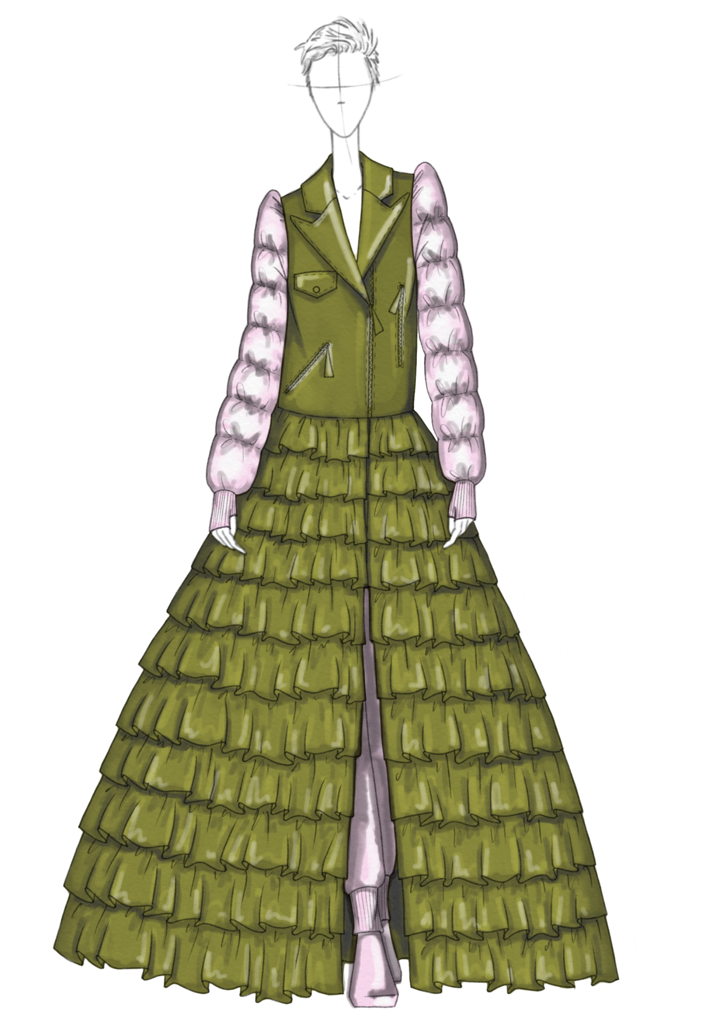 Chic Green outfit 07
