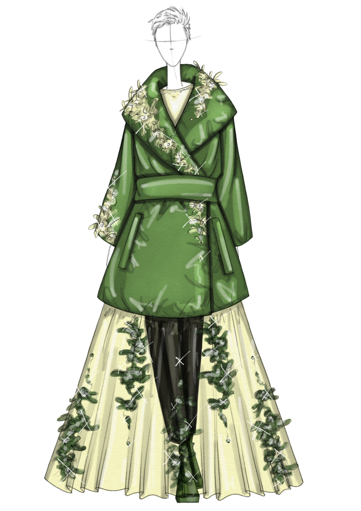 Chic Green outfit 08