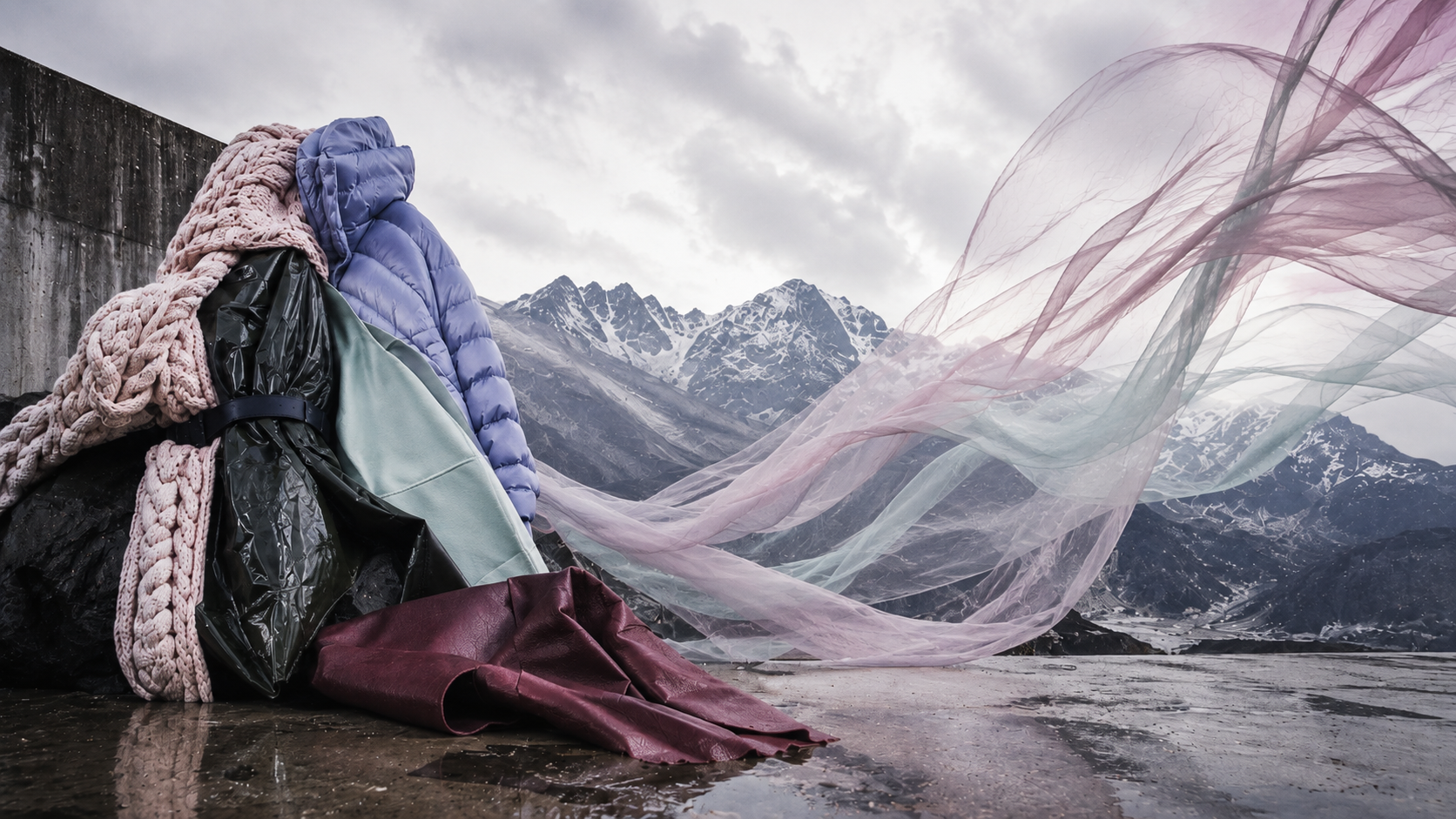 World Needs Some Cold outerwear mood direction
