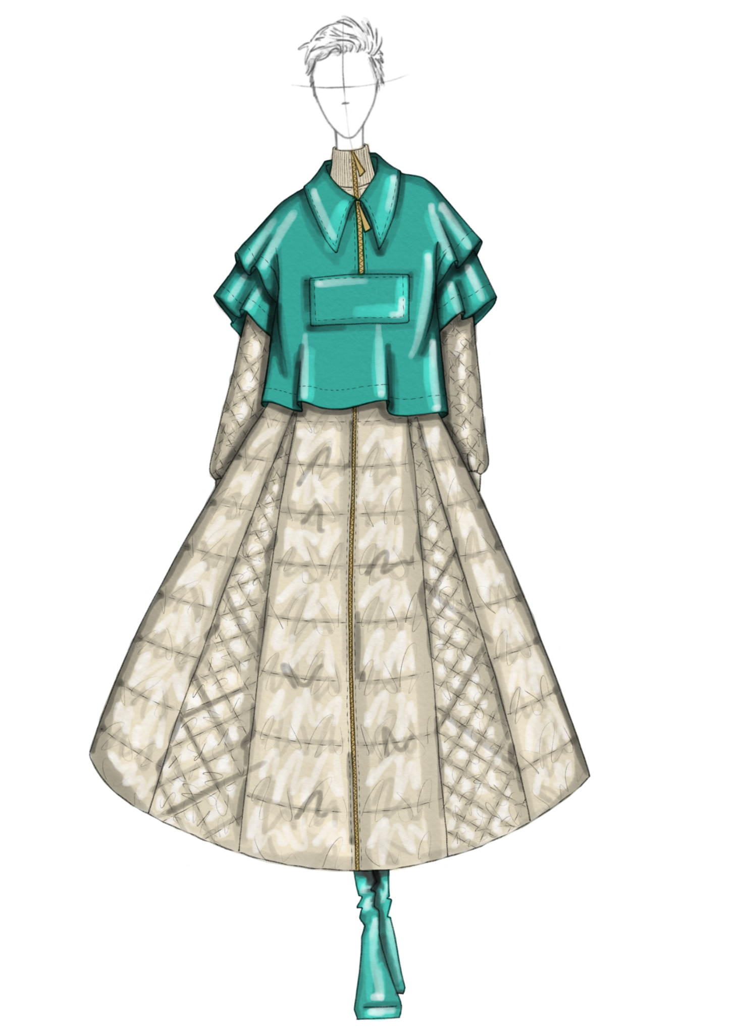 Material Mix outfit 03